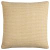 Yellow Ivory Scaled Diamond Pattern Throw Pillow