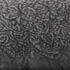 Dark Gray Central Medallion Throw Pillow