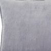 Soft Lilac Solid Pearl Beaded Edge Throw Pillow
