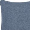 Blue Solid Classic Decorative Throw Pillow