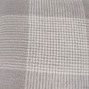 Gray White Plaid Pattern Throw Pillow