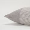 Gray White Plaid Pattern Throw Pillow