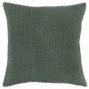20" Olive Green Cotton Throw Pillow