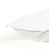 Black and White Flagship Message Throw Pillow