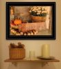 Autumn Harvest 2 Black Framed Print Kitchen Wall Art