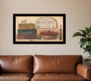 Primitives and Vintage III Black Framed Americana Print Wall Art