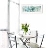 Dreamy Meadow 1 White Framed Print Wall Art