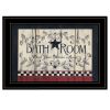 Bath Room Black Framed Print Bathroom Wall Art