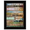 Today Is 2 Black Framed Print Wall Art
