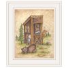 Still Waiting 1 White Framed Print Wall Art