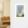 Rainbow Bridge 2 White Framed Print Wall Art