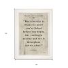 Book Quote VI 1 White Framed Print Wall Art