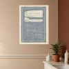 Brush Teeth 1 White Framed Print Wall Art