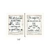 Set Of Two Great Love 2 White Framed Print Wall Art