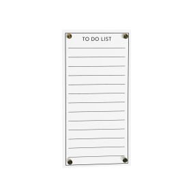 To-Do List 6.5" x 13"H Acrylic
