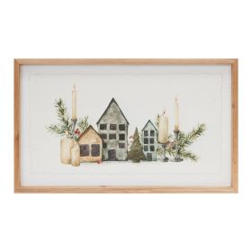 Mantlescape Print 19"L x 12"H MDF/Wood