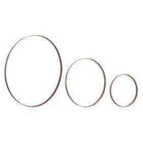 Rings (Set of 3) 12"D, 17.75"D, 26"D Iron