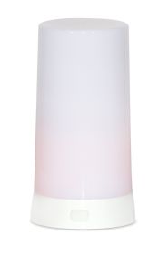 LED Orange Flickering Light w/6 Hr Timer (Set of 2) 5"H Plastic (USB charger not included)
