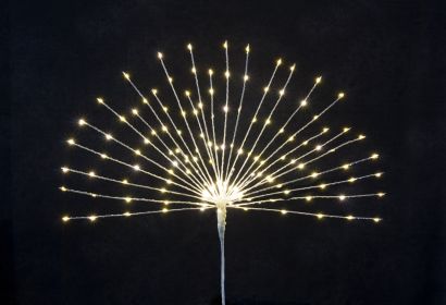 LED Starburst Tree Topper 30"W x 31"H 150 Lights UL Plug (Set of 2)