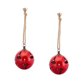 Sleigh Bell 9"D x 29"H (Set of 2) Iron