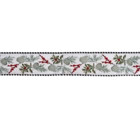 4" x 5 Yds. Ribbon Wired Polyester
