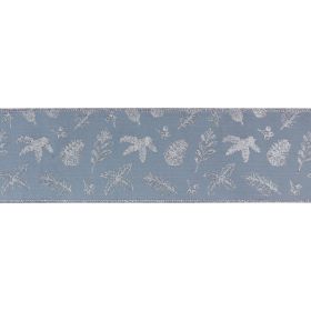 4" x 10 Yds. Ribbon Wired Polyester
