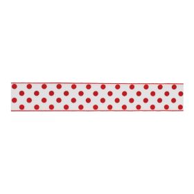 2.5" x 10 Yds. Wired Polyester (Set of 2)