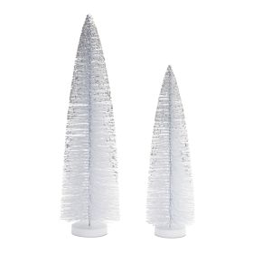 Tree (Set of 2) 14"H, 18.5"H PVC