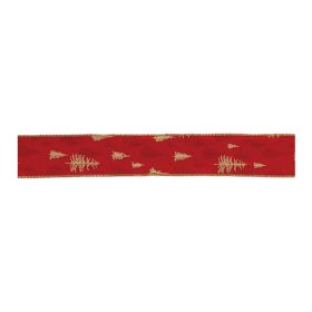 2.5" x 5 Yds. Wired (Set of 2) Polyester