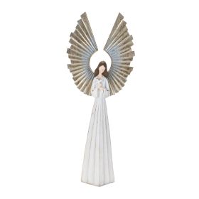 Angel 24.5"H Resin/Metal