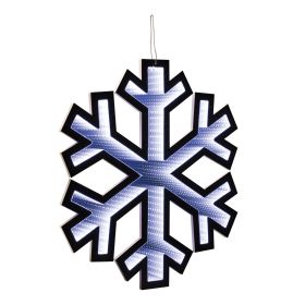 Snowflake Ekkolight 23.5"H Acrylic UL Plug
