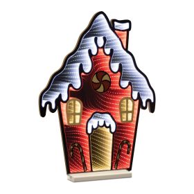 Gingerbread House Ekkolight 26"H Acrylic UL Plug