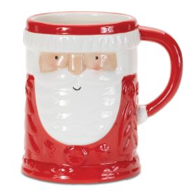 Santa Mug (Set of 2) 4.5"H Dolomite