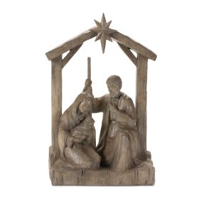 Holy Family (Set of 2) 12"H Resin
