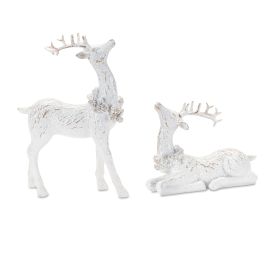 Deer (Set of 4) 3.25"H, 7"H Resin