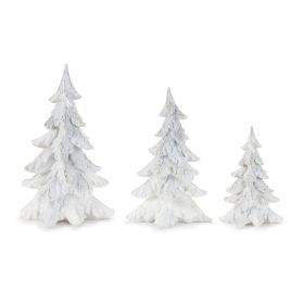 Tree (Set of 3) 8.5"H, 11.5"H, 13.5"H Resin