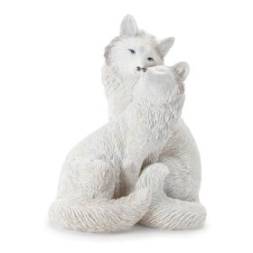 Fox Couple (Set of 2) 8"H Resin