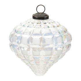 Onion Ornament (Set of 4) 5"H Glass