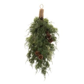 Pine Wall Swag 28"H Plastic