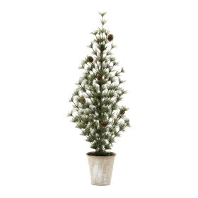 Potted Mini Tree (Set of 2) 31"H Plastic