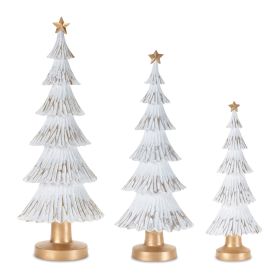 Tree (Set of 3) 11.5"H, 15.5"H, 18"H Resin