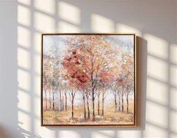 Framed Tree Canvas 24"SQ Canvas/Wood/Plastic