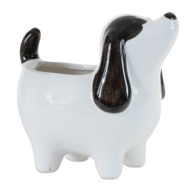 Dog Container (Set of 4) 5.5"L x 5.25"H Resin