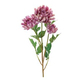 Mum Spray (Set of 4) 27.5"H Fabric
