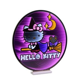 Hello Kitty®️  on Broom Ekkolight 24"H Acrylic UL Plug
