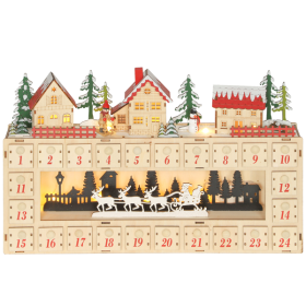 Christmas Advent Calendar (Option: Natural Tone)