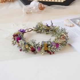 Gypsophila Crown, Dried Flower Crown, Bridal Wedding, Daily Party, Birthday Suitable Crown (Option: Child)