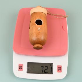 Fashion Outside Wooden Hummingbird House Hanging Swing Hummingbird for Wren Swallow Sparrow Houses Hummingbird (Color: A)