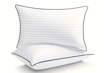 Bed Pillows Stripe, 1pack (Option: Q)